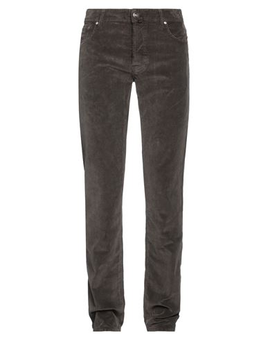 Jacob Cohёn Man Pants Dark Brown Size 32 Cotton, Elastane, Polyester