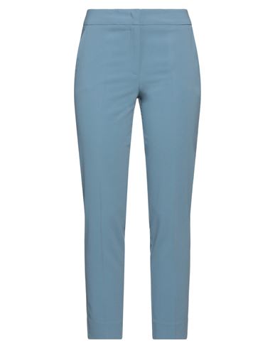 D-exterior D. Exterior Woman Pants Pastel Blue Size 6 Polyester, Elastane