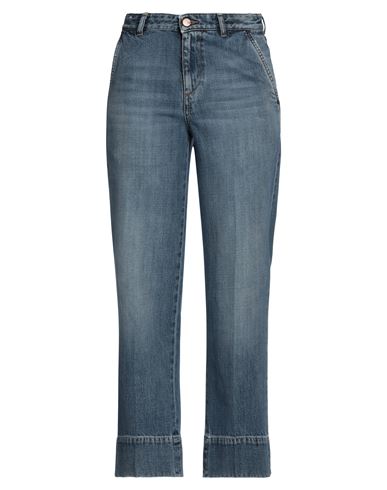 Pt Torino Woman Jeans Blue Size 28 Cotton, Lyocell
