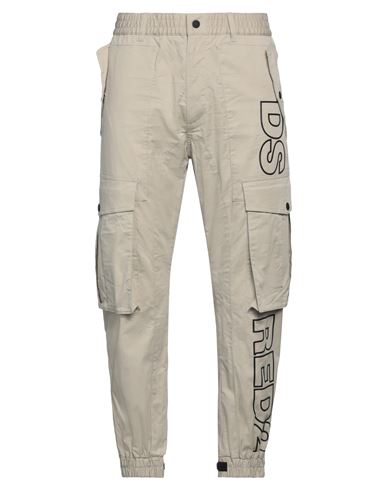 Dsquared2 Man Pants Beige Size 36 Cotton, Elastane