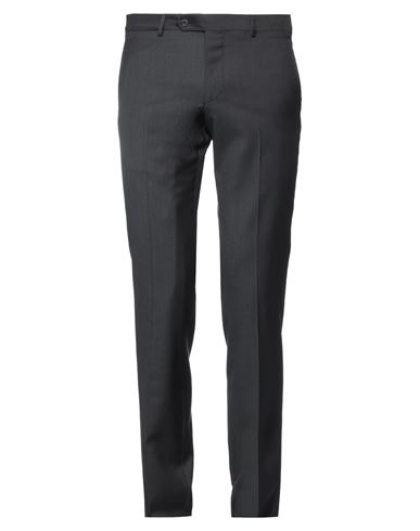 Shop Tombolini Man Pants Steel Grey Size 42 Virgin Wool