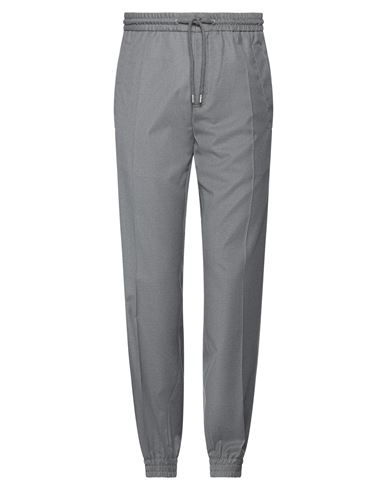 Brett Johnson Man Pants Grey Size 38 Virgin Wool