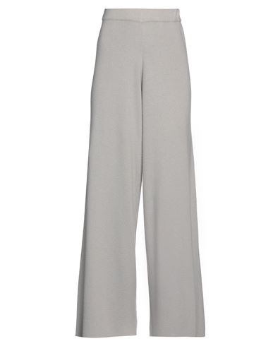 Soallure Woman Pants Light Grey Size S Viscose, Wool, Polyamide, Cashmere