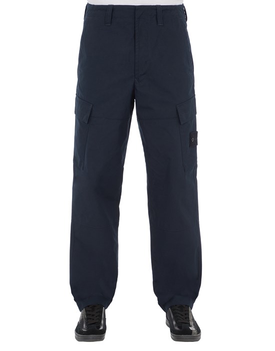 TROUSERS Man 307F1 STONE ISLAND GHOST PIECE_O-VENTILE® Front STONE ISLAND