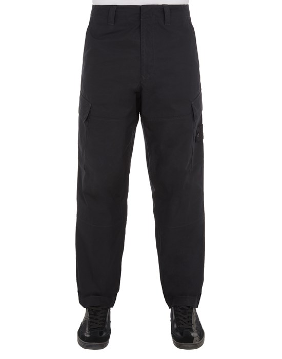 Sold out - Other colors available STONE ISLAND 307F1 STONE ISLAND GHOST PIECE_O-VENTILE® TROUSERS Man Black