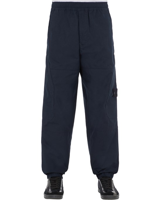 TROUSERS Man 308F1 STONE ISLAND GHOST PIECE_O-VENTILE® Front STONE ISLAND
