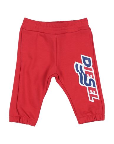Diesel Babies'  Newborn Boy Pants Red Size 3 Cotton