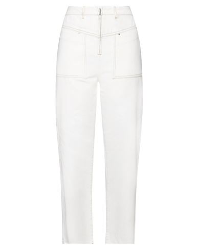 Ba&sh Ba & Sh Woman Jeans Ivory Size 3 Cotton In White
