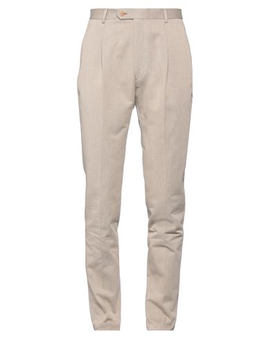 Tombolini Man Pants Sand Size 40 Cotton, Polyester In Beige