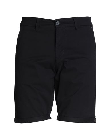 Only & Sons Man Shorts & Bermuda Shorts Black Size S Cotton, Elastane