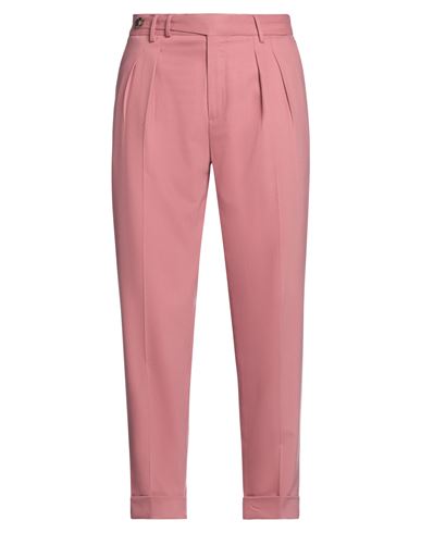 Pt Torino Man Pants Pastel Pink Size 30 Virgin Wool, Elastane