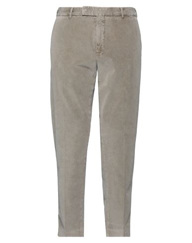 Pt Torino Man Pants Dove Grey Size 34 Cotton, Lyocell, Elastane