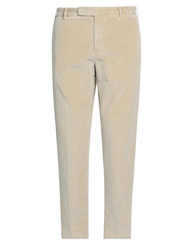 Pt Torino Man Pants Beige Size 36 Cotton, Lyocell, Elastane In Beige