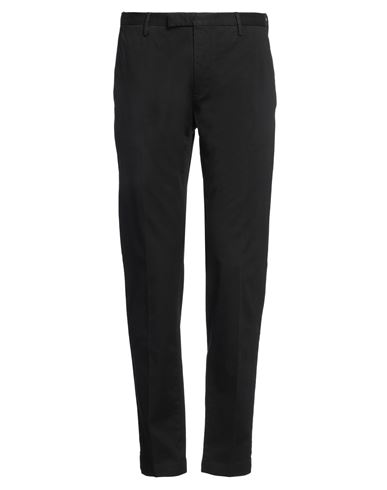 Pt Torino Man Pants Black Size 30 Cotton, Elastane In Black