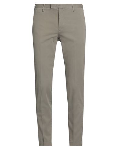 Pt Torino Man Pants Khaki Size 42 Cotton, Elastane In Beige