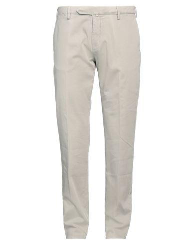 Luigi Borrelli Napoli Man Pants Sand Size 34 Cotton, Elastane In Off White