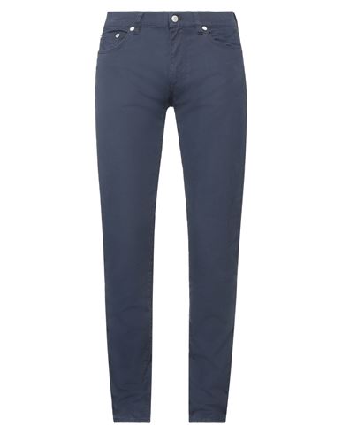 Gant Man Pants Midnight Blue Size 38w-34l Organic Cotton, Elastane