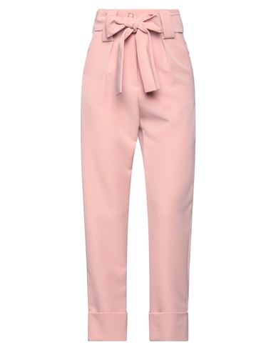 Atos Lombardini Woman Pants Pink Size 6 Polyester, Elastane