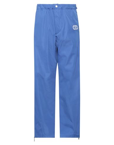 Valentino Man Pants Blue Size 36 Polyamide