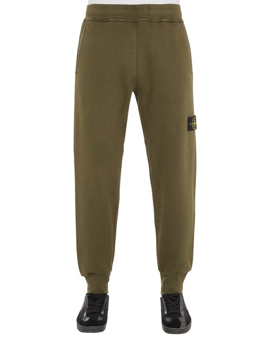 Fleece Trousers Man 66355 Front STONE ISLAND