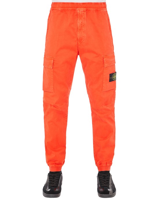  STONE ISLAND 313L1 TROUSERS Man Lobster Red