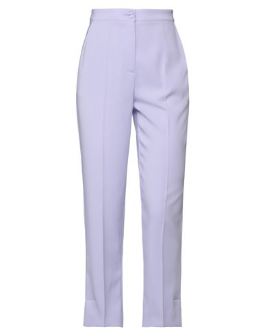 Patrizia Pepe Woman Pants Lilac Size 8 Polyester, Elastane In Purple