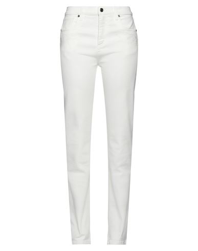 Etro Woman Jeans White Size 27 Cotton, Elastane