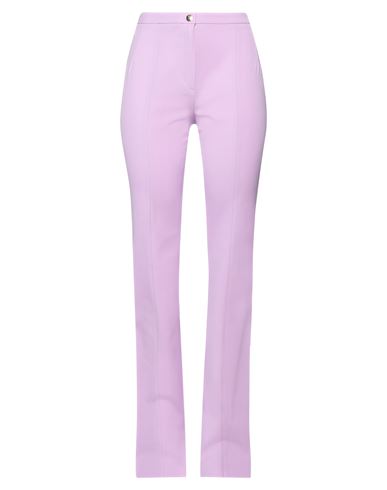 Shop Patou Woman Pants Lilac Size 4 Virgin Wool, Elastane In Purple