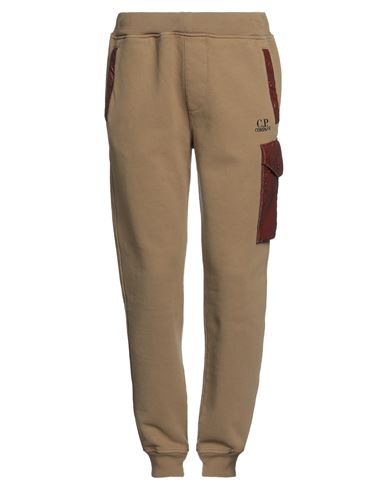C.p. Company C. P. Company Man Pants Khaki Size Xs Cotton, Polyamide In Beige