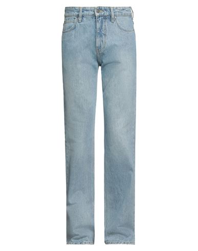 Guess Man Jeans Blue Size 29w-32l Cotton, Hemp