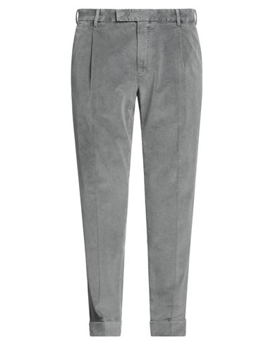 Pt Torino Man Pants Grey Size 38 Cotton