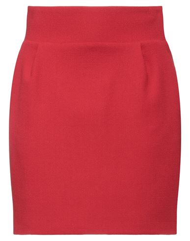 Alexandre Vauthier Woman Mini Skirt Red Size 10 Wool