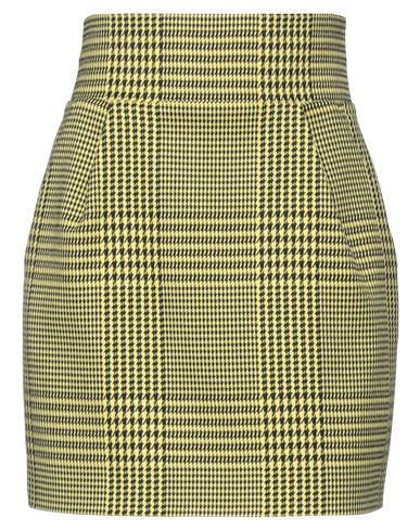 Alexandre Vauthier Woman Mini Skirt Yellow Size 6 Polyester, Viscose, Elastane
