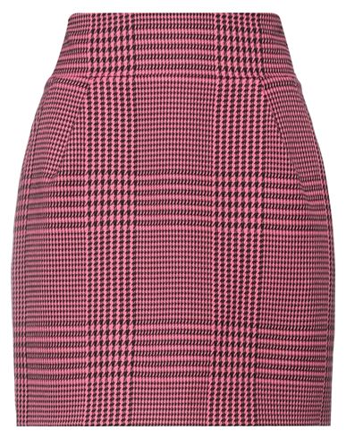 Shop Alexandre Vauthier Woman Mini Skirt Fuchsia Size 8 Polyester, Viscose, Elastane In Pink