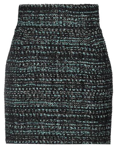 Alexandre Vauthier Woman Mini Skirt Black Size 8 Synthetic Fibers, Cotton, Wool