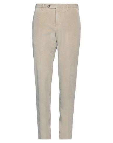 Pt Torino Man Pants Beige Size 34 Cotton, Lyocell, Elastane In Beige