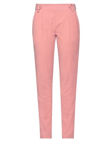 Yoon Woman Pants Pink Size 6 Cotton, Elastane