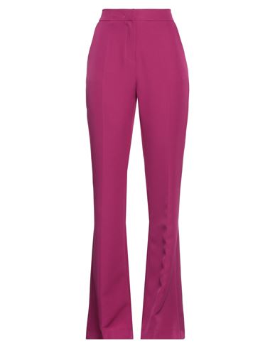 Maryley Woman Pants Mauve Size 8 Polyester, Elastane In Purple