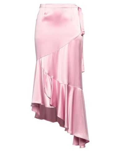 Isabelle Blanche Paris Woman Midi Skirt Fuchsia Size Xs Acetate, Polyester In Pink