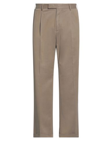 Pt Torino Man Pants Khaki Size 34 Lyocell, Cotton, Modal, Elastane In Beige