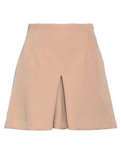 Vicolo Woman Shorts & Bermuda Shorts Beige Size Xs Polyester, Elastane