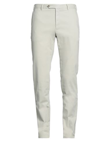 Pt Torino Man Pants Cream Size 30 Modal, Cotton, Elastane In White