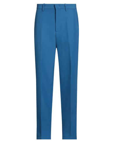 Department Five Department 5 Man Pants Azure Size 29 Polyester In Blue
