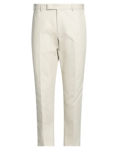 Pt Torino Man Pants Beige Size 38 Cotton, Polyamide