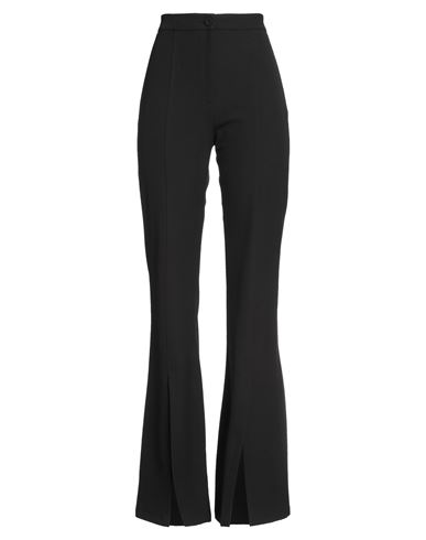 Erika Cavallini Woman Pants Black Size 4 Polyester, Viscose, Elastane