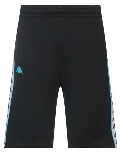 Kappa Man Shorts & Bermuda Shorts Black Size M Cotton, Polyester
