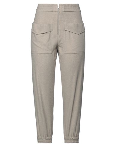 Dondup Woman Pants Beige Size 29 Polyester, Viscose, Wool, Elastane