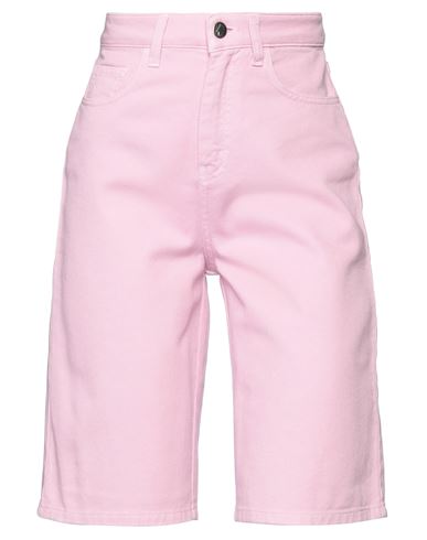 Ireneisgood Woman Shorts & Bermuda Shorts Pink Size S Cotton