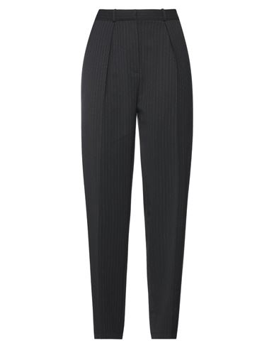 Elisabetta Franchi Woman Pants Black Size 8 Polyester, Virgin Wool, Elastane In Black
