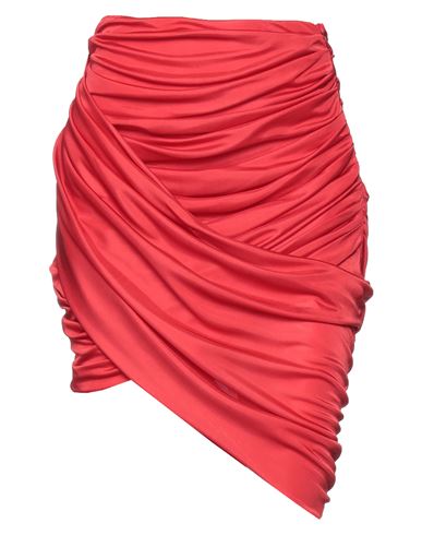 Andreädamo Andreādamo Woman Mini Skirt Red Size M Viscose